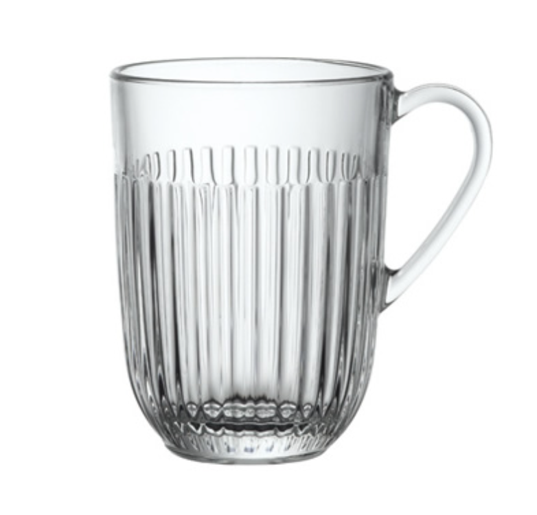 Glass tea cup & filter